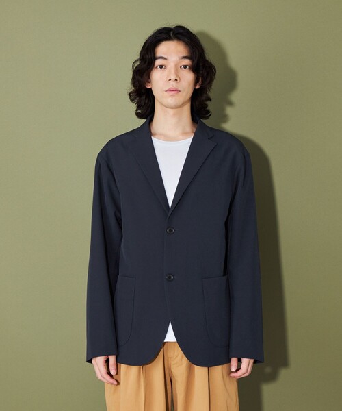 CITEN(シテン)の「<CITEN>ライトテーラードジャケット(テーラードジャケット・メンズ・ブラック/ネイビー・S/M/L/XL)」の10枚目の写真