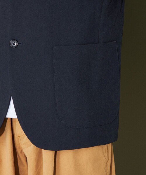 CITEN(シテン)の「<CITEN>ライトテーラードジャケット(テーラードジャケット・メンズ・ブラック/ネイビー・S/M/L/XL)」の15枚目の写真