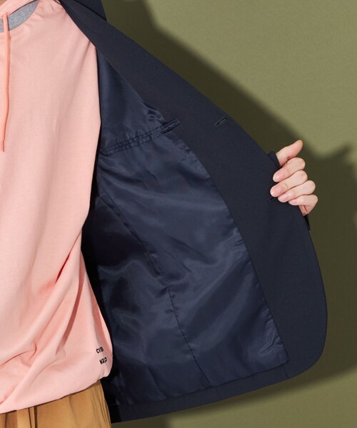 CITEN(シテン)の「<CITEN>ライトテーラードジャケット(テーラードジャケット・メンズ・ブラック/ネイビー・S/M/L/XL)」の18枚目の写真