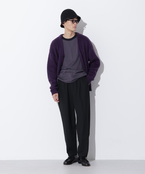 Apo(s)ture(アポスチャー)の「JOHAN-001/TRテーパードパンツ(スラックス・メンズ・ブラウン/グレー/ブラック/ベージュ・XS/S/M/L/XL)」の8枚目の写真