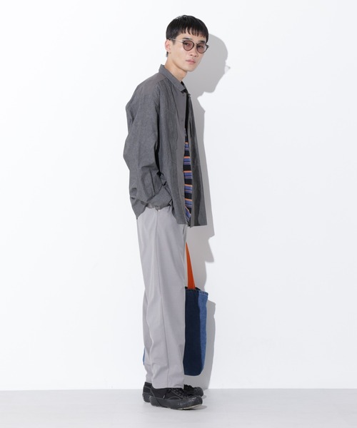 Apo(s)ture(アポスチャー)の「JOHAN-001/TRテーパードパンツ(スラックス・メンズ・ブラウン/グレー/ブラック/ベージュ・XS/S/M/L/XL)」の15枚目の写真
