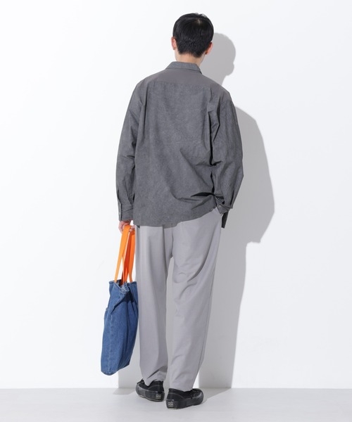 Apo(s)ture(アポスチャー)の「JOHAN-001/TRテーパードパンツ(スラックス・メンズ・ブラウン/グレー/ブラック/ベージュ・XS/S/M/L/XL)」の16枚目の写真