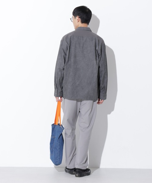 Apo(s)ture(アポスチャー)の「JOHAN-001/TRテーパードパンツ(スラックス・メンズ・ブラウン/グレー/ブラック/ベージュ・XS/S/M/L/XL)」の17枚目の写真