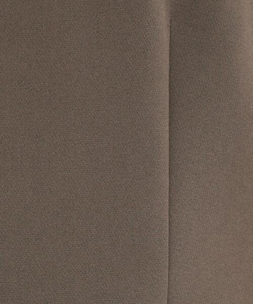 index（インデックス）の「◆ダブルクロスノーカラージャケット/セットアップ対応【洗濯機洗い可/ストレッチ/防シワ/イージーアイロン】（ノーカラージャケット・レディース・ナチュラル/ブラック/ブラウン系その他・34/36/38/40/42）」の6枚目の写真