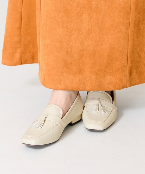 【美品】WA ORiental TRaffic タッセルローファー 黒 25.5 ORiental TRaffic ローファー オリエンタルトラフィック