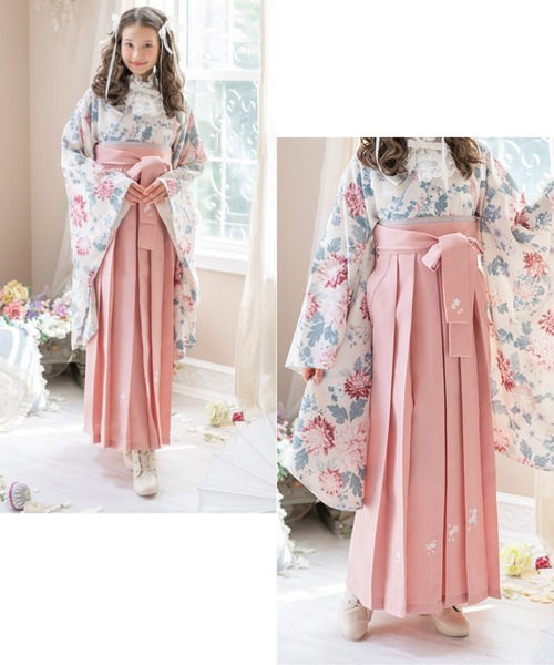 Catherine Cottage（キャサリンコテージ）の「レースアップヒールブーツ（6cmヒール）（ブーツ・キッズ・ブラック/ベージュ・24/23/25）」の5枚目の写真