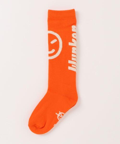 Wynken（ウィンケン）の「Wynken / ロゴソックス（ソックス/靴下・キッズ・レッド/ダークネイビー・6Y/8Y/4Y）」の2枚目の写真