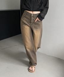ヴィンテージイエローデニムパンツ