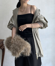 DouDou | コーデュロイカップ付キャミ(キャミソール)