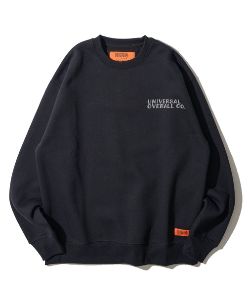 セール】【UNIVERSAL OVERALL】T/C SWEAT REFLECTOR PRINT