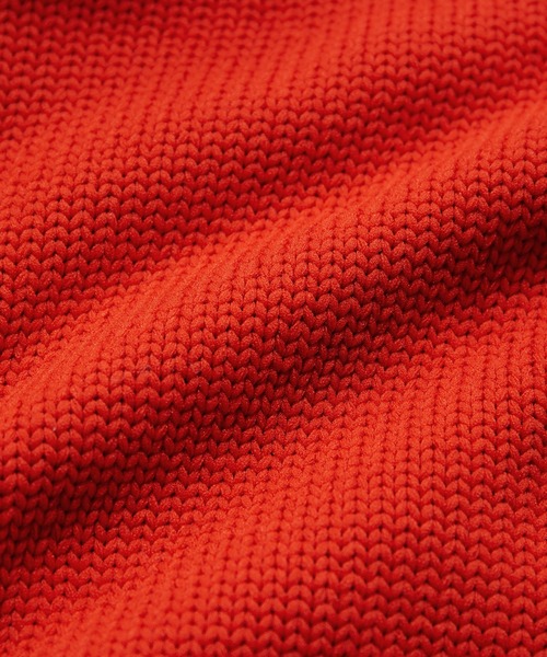 le cercle ADAM ET ROPE'（ルセルクルアダムエロペ）の「ハーフZIPニットプルオーバー（ニット/セーター・レディース・グレー/レッド系その他2/ブラック/ホワイト・FREE）」の10枚目の写真