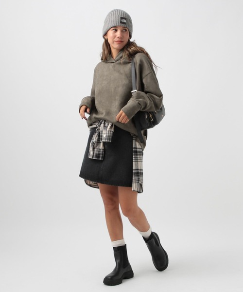 BAYFLOW（ベイフロー）の「バックジップサイドゴアブーツ2（ブーツ・レディース・アイボリー/ブラック・MEDIUM/LARGE）」の15枚目の写真