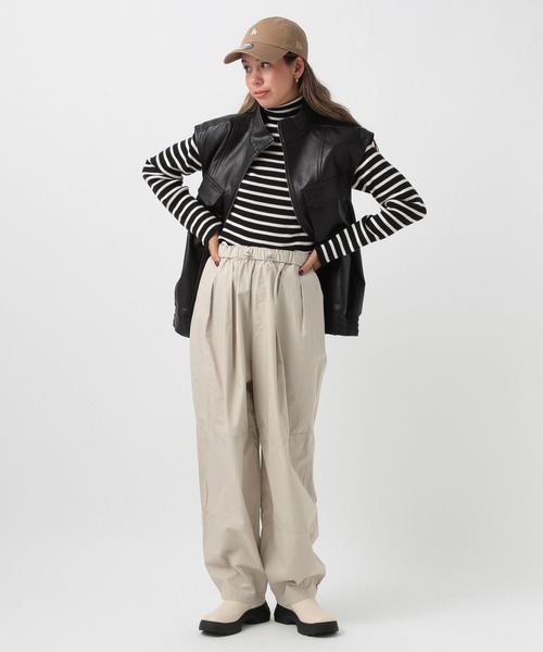 BAYFLOW（ベイフロー）の「バックジップサイドゴアブーツ2（ブーツ・レディース・アイボリー/ブラック・MEDIUM/LARGE）」の19枚目の写真