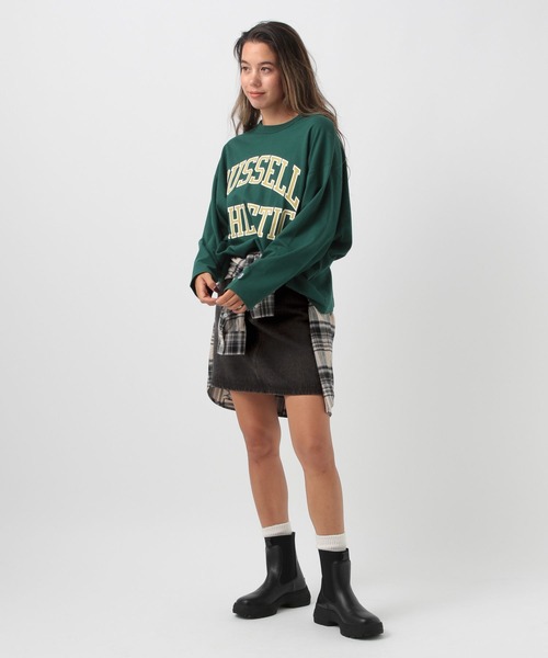 BAYFLOW（ベイフロー）の「バックジップサイドゴアブーツ2（ブーツ・レディース・アイボリー/ブラック・MEDIUM/LARGE）」の21枚目の写真