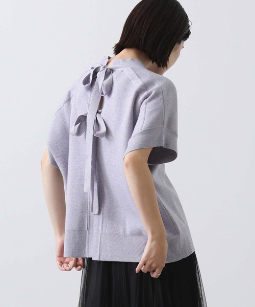 熱い販売 Gready Brilliant（グレディブリリアン）の「w混バックリボン トップス