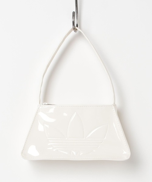 adidas（アディダス）の「パテント PU ショルダーバッグ / アディダスオリジナルス adidas Originals（ハンドバッグ・レディース・ホワイト・FREE）」の7枚目の写真