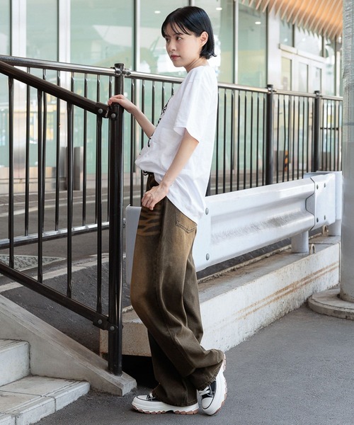 3.3 Field Trip （3.3フィールドトリップ）の「【UNISEX】3.3 Field Trip／THE SMARTEST T（Tシャツ/カットソー・レディース・ホワイト/カーキ/チャコール・LARGE/SMALL/MEDIUM）」の5枚目の写真