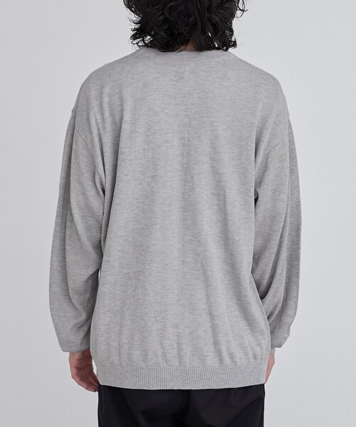 coen（コーエン）の「ワンポイントベア刺繍ニットカーディガン（カーディガン/ボレロ・メンズ・ブラック/グレー・S/M/L/XL）」の20枚目の写真