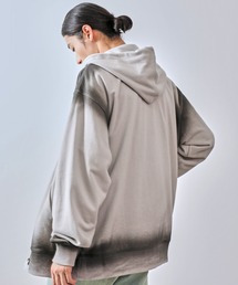 エッジスプレースウェットダブルジップパーカー