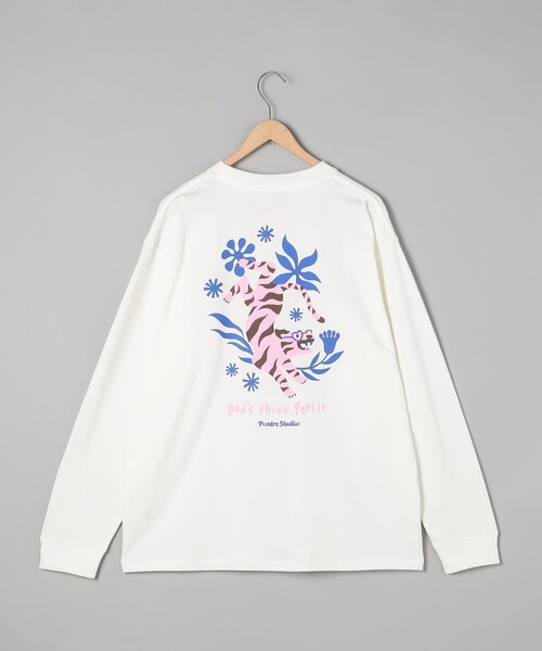 coen（コーエン）の「The gift shop（ザ・ギフト・ショップ）プリントロングスリーブTシャツ（Tシャツ/カットソー・メンズ・その他4/ブラック/その他6/その他1/その他2/その他3/その他5/ホワイト・S/M/L/XL）」の3枚目の写真