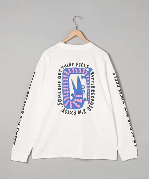 coen（コーエン）の「The gift shop（ザ・ギフト・ショップ）プリントロングスリーブTシャツ（Tシャツ/カットソー・メンズ・その他4/ブラック/その他6/その他1/その他2/その他3/その他5/ホワイト・S/M/L/XL）」の5枚目の写真