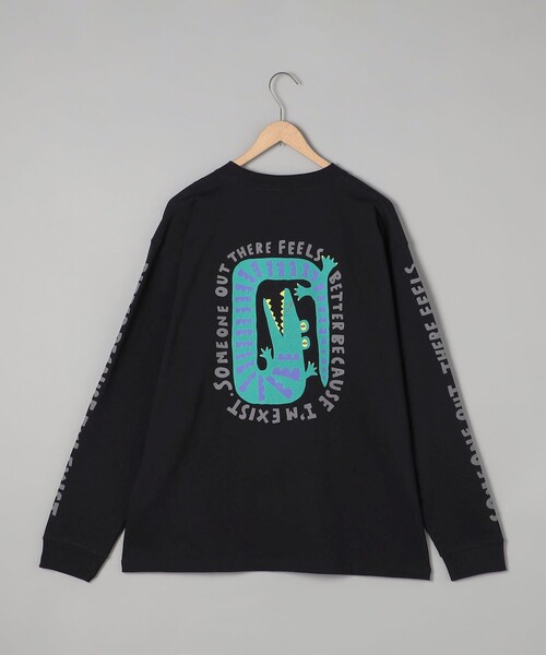 coen（コーエン）の「The gift shop（ザ・ギフト・ショップ）プリントロングスリーブTシャツ（Tシャツ/カットソー・メンズ・その他4/ブラック/その他6/その他1/その他2/その他3/その他5/ホワイト・S/M/L/XL）」の6枚目の写真