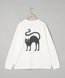The gift shop（ザ・ギフト・ショップ）プリントロングスリーブTシャツ