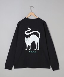 The gift shop（ザ・ギフト・ショップ）プリントロングスリーブTシャツ