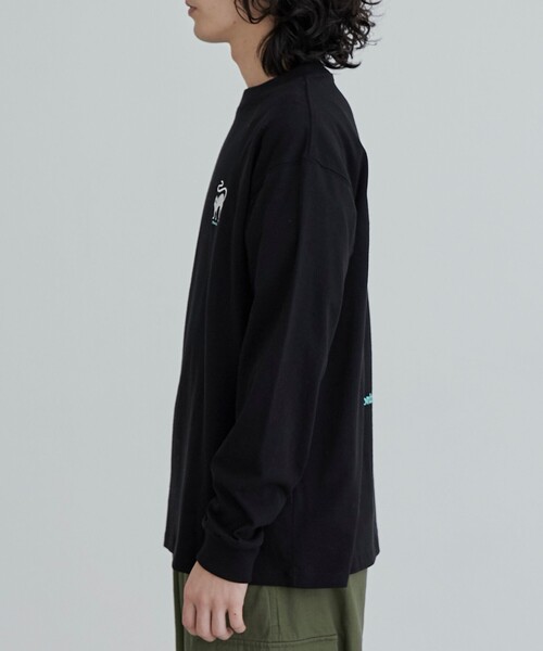 coen（コーエン）の「The gift shop（ザ・ギフト・ショップ）プリントロングスリーブTシャツ（Tシャツ/カットソー・メンズ・その他4/ブラック/その他6/その他1/その他2/その他3/その他5/ホワイト・S/M/L/XL）」の22枚目の写真