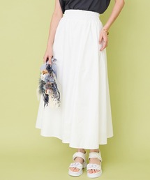 JETSET SOLO PLUS （ジェットセットソロプラス）の「【FONT LAB】ウエストシャーリングZIPフレアスカート（スカート）」