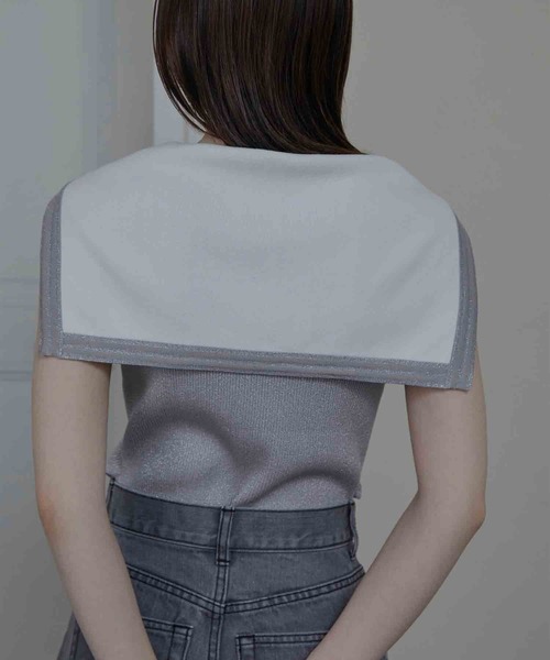 セール】【Luan】sailor collar knit/セーラーニット（ニット