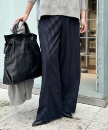 NOLLEY’S | 《セットアップ対応》ウォッシャブル両面起毛イージーワイドパンツ(その他パンツ)