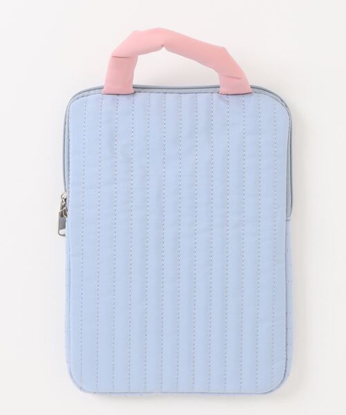 TONE SELECT GOODS(トーンセレクトグッズ)の「Liaa/ハンドル付き キルティング PCケース 11インチ/13インチ A18470(PC・タブレットケース・レディース・ブルー系その他/ホワイト系その他/ベージュ系その他/ベージュ系その他2/パープル系その他/ホワイト系その他2/ブルー系その他2/パープル系その他2・A/B)」の19枚目の写真