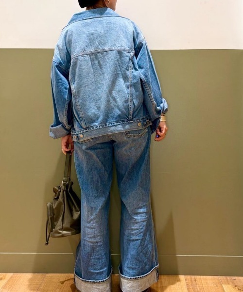 Levi's（リーバイス）の「【Levi's】90sトラッカージャケット（デニムジャケット・レディース・ダークインディゴブルー・M/S）」の19枚目の写真