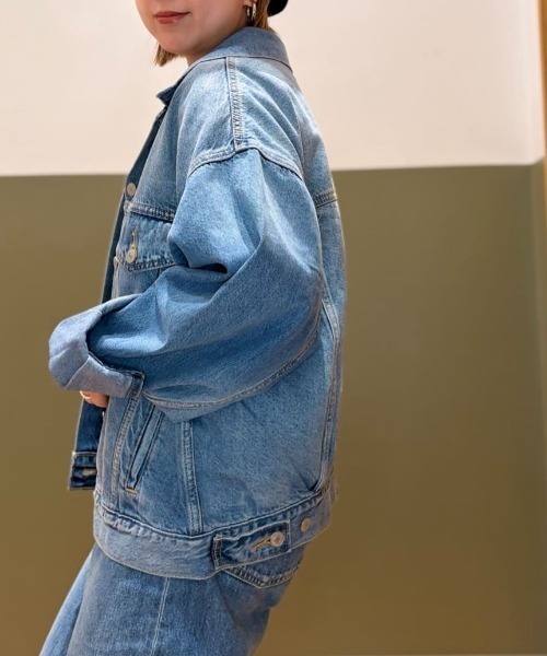 Levi's（リーバイス）の「【Levi's】90sトラッカージャケット（デニムジャケット・レディース・ダークインディゴブルー・M/S）」の16枚目の写真