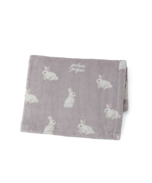 Sleep】ラビット柄 プリント毛布