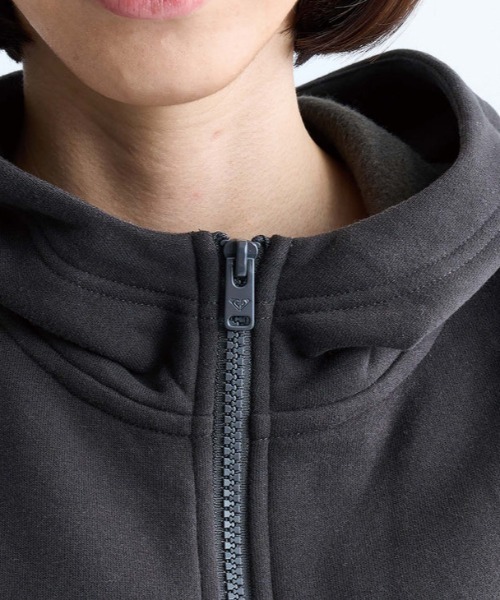ROXY（ロキシー）の「JIVY HOODIE/ロキシージップアップパーカー（スウェット・レディース・ブラック/ブルー/グレー・SMALL/MEDIUM/LARGE/X-LARGE）」の5枚目の写真