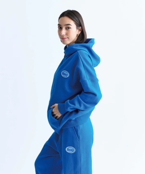 ROXY（ロキシー）の「JIVY HOODIE/ロキシージップアップパーカー（スウェット・レディース・ブラック/ブルー/グレー・SMALL/MEDIUM/LARGE/X-LARGE）」の13枚目の写真