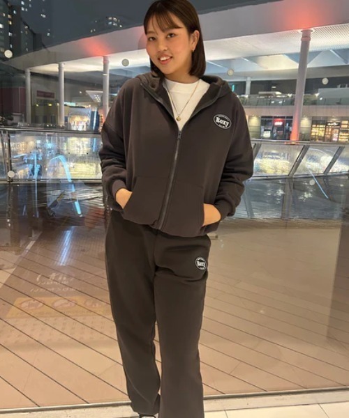 ROXY（ロキシー）の「JIVY HOODIE/ロキシージップアップパーカー（スウェット・レディース・ブラック/ブルー/グレー・SMALL/MEDIUM/LARGE/X-LARGE）」の14枚目の写真