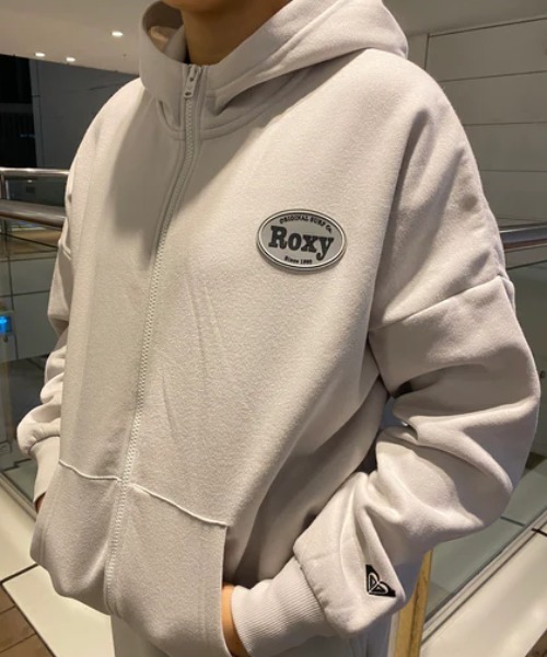 ROXY（ロキシー）の「JIVY HOODIE/ロキシージップアップパーカー（スウェット・レディース・ブラック/ブルー/グレー・SMALL/MEDIUM/LARGE/X-LARGE）」の18枚目の写真
