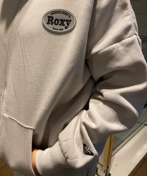 ROXY（ロキシー）の「JIVY HOODIE/ロキシージップアップパーカー（スウェット・レディース・ブラック/ブルー/グレー・SMALL/MEDIUM/LARGE/X-LARGE）」の19枚目の写真