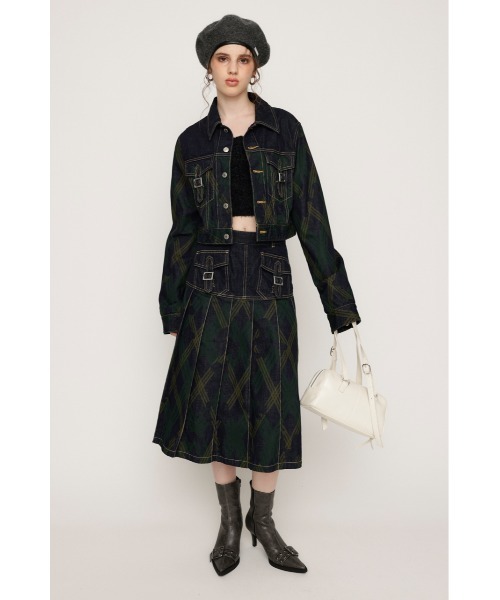 SLY（スライ）の「SHAGGY BRA TOP シャギー ブラ トップ / セットアップ可（キャミソール・レディース・ピンク/ブラック/アイボリー/グレー・FREE）」の14枚目の写真