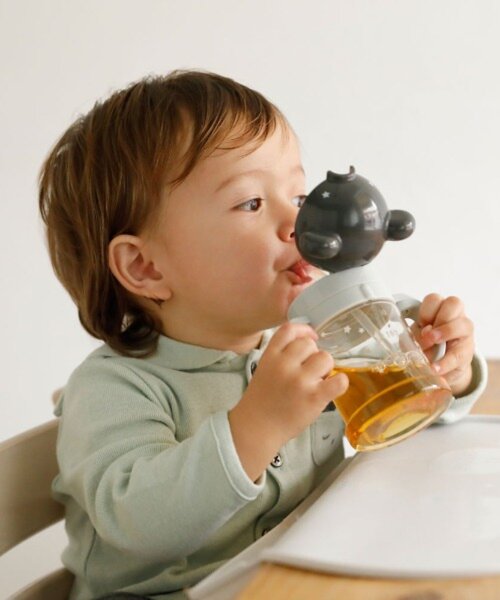 BIRTHDAY BAR（バースデイバー）の「10mois mamamanma ストローマグ（マグ/哺乳瓶/お食事グッズ・レディース・ブラック・0）」の3枚目の写真