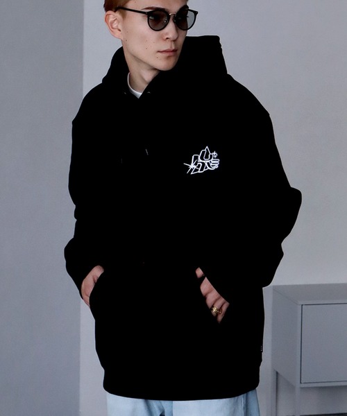 セール】【HUF/ハフ】GLOW P/O HOODIE / グロープルオーバーフーディー 