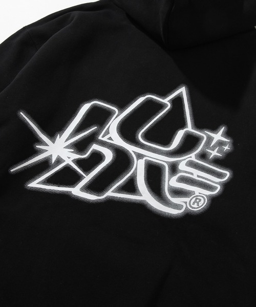 HUF(ハフ)の「【HUF/ハフ】GLOW P/O HOODIE / グロープルオーバーフーディー(パーカー・メンズ・ブラック/グレー・S/M/L/XL)」の15枚目の写真