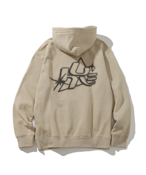 HUF(ハフ)の「【HUF/ハフ】GLOW P/O HOODIE / グロープルオーバーフーディー(パーカー・メンズ・ブラック/グレー・S/M/L/XL)」の22枚目の写真