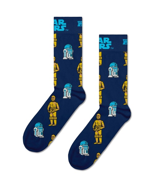 Happy Socks(ハッピーソックス)の「◆Happy Socks × Star Wars◆ Limited sock(ソックス/靴下・メンズ・ブラック系その他/ネイビー/グリーン/ブラック系その他2/ブラック/ブルー・MEDIUM/SMALL)」の5枚目の写真