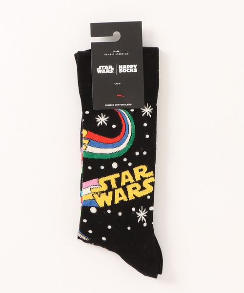 Happy Socks(ハッピーソックス)の「◆Happy Socks × Star Wars◆ Limited sock(ソックス/靴下・メンズ・ブラック系その他/ネイビー/グリーン/ブラック系その他2/ブラック/ブルー・MEDIUM/SMALL)」の7枚目の写真