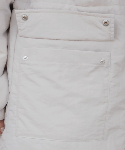 tiptop（ティップトップ）の「中綿ファー使いマルチwayブルゾン（ブルゾン・レディース・アイボリー/ブラック/チャコールグレー・FREE）」の5枚目の写真