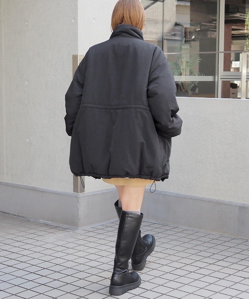 tiptop（ティップトップ）の「中綿ファー使いマルチwayブルゾン（ブルゾン・レディース・アイボリー/ブラック/チャコールグレー・FREE）」の17枚目の写真